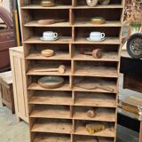 Meuble d'atelier à casiers