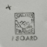 Service d’assiettes creuses / à soupe, salins , isoard,  vintage , anciennes