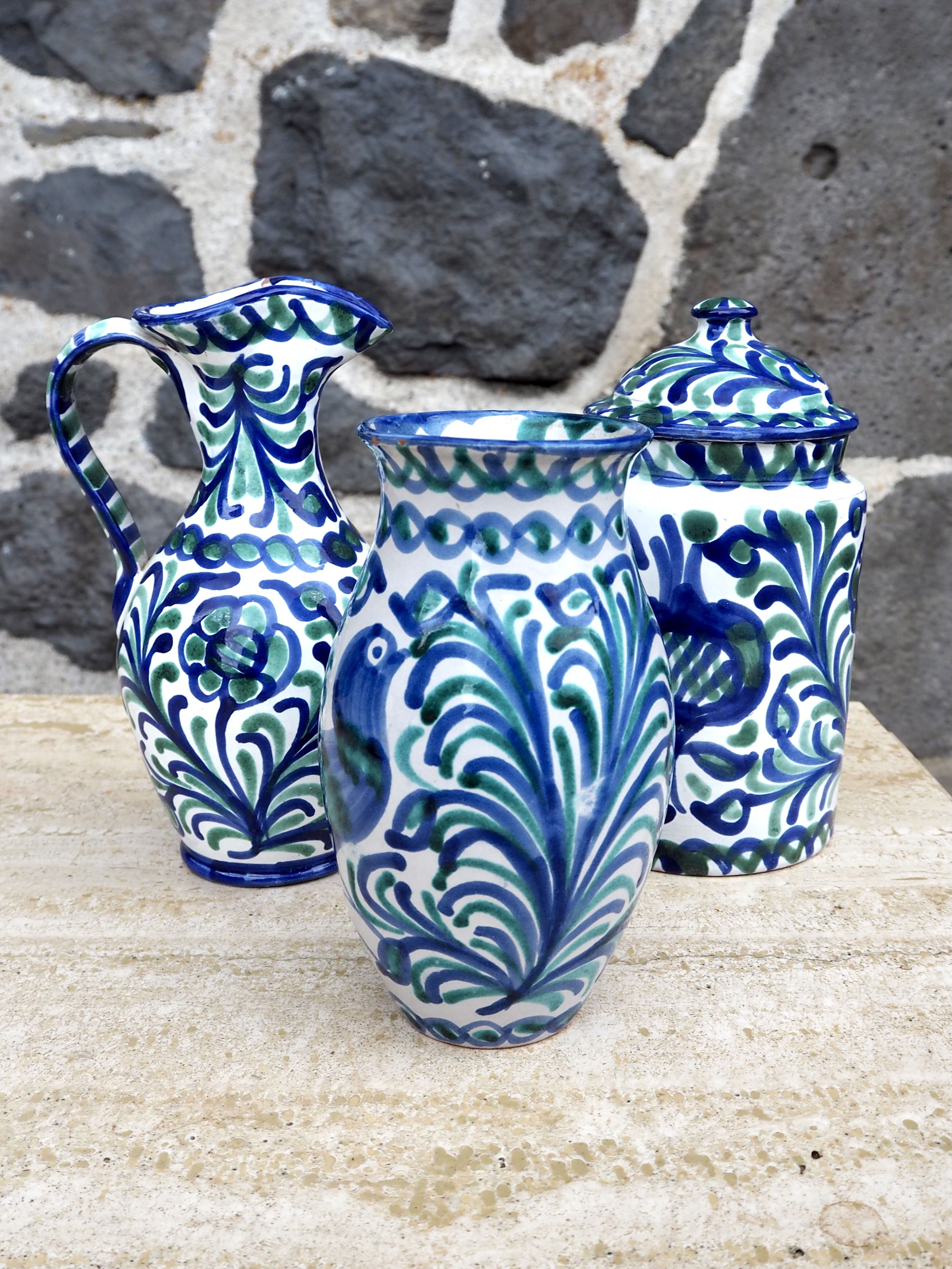 Spanish ceramic vase, 1970s