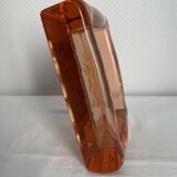 Miroir en verre rose d’Italie