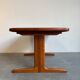Table ovale extensible vintage Skovby en teck