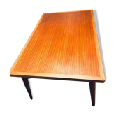 Table bois massif extensible vintage