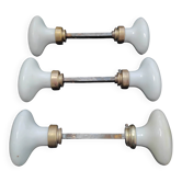 Set of 6 porcelain handles
