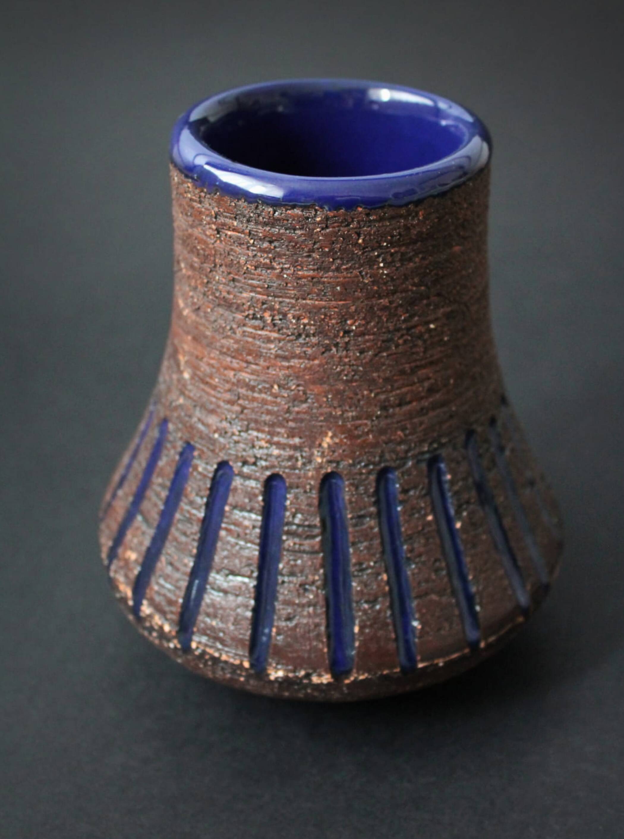 Ingegärd Burmeister Ceramic Vase, 1960s