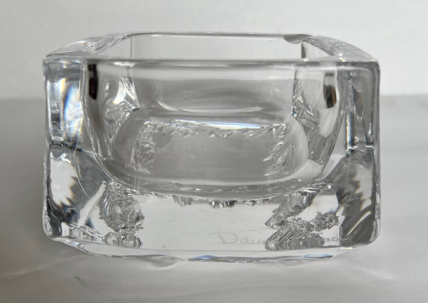 Cendrier en cristal Daum