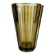 Smoked glass vase