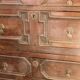 English chest of drawers; Charles II period, oak