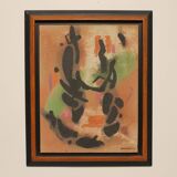 Abstract painting by Albert Coste
