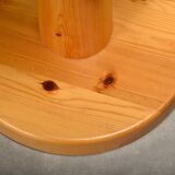 Rainer Daumiller Stool in solid naturel pine for Hirtshals Savværk, Denmark 1970