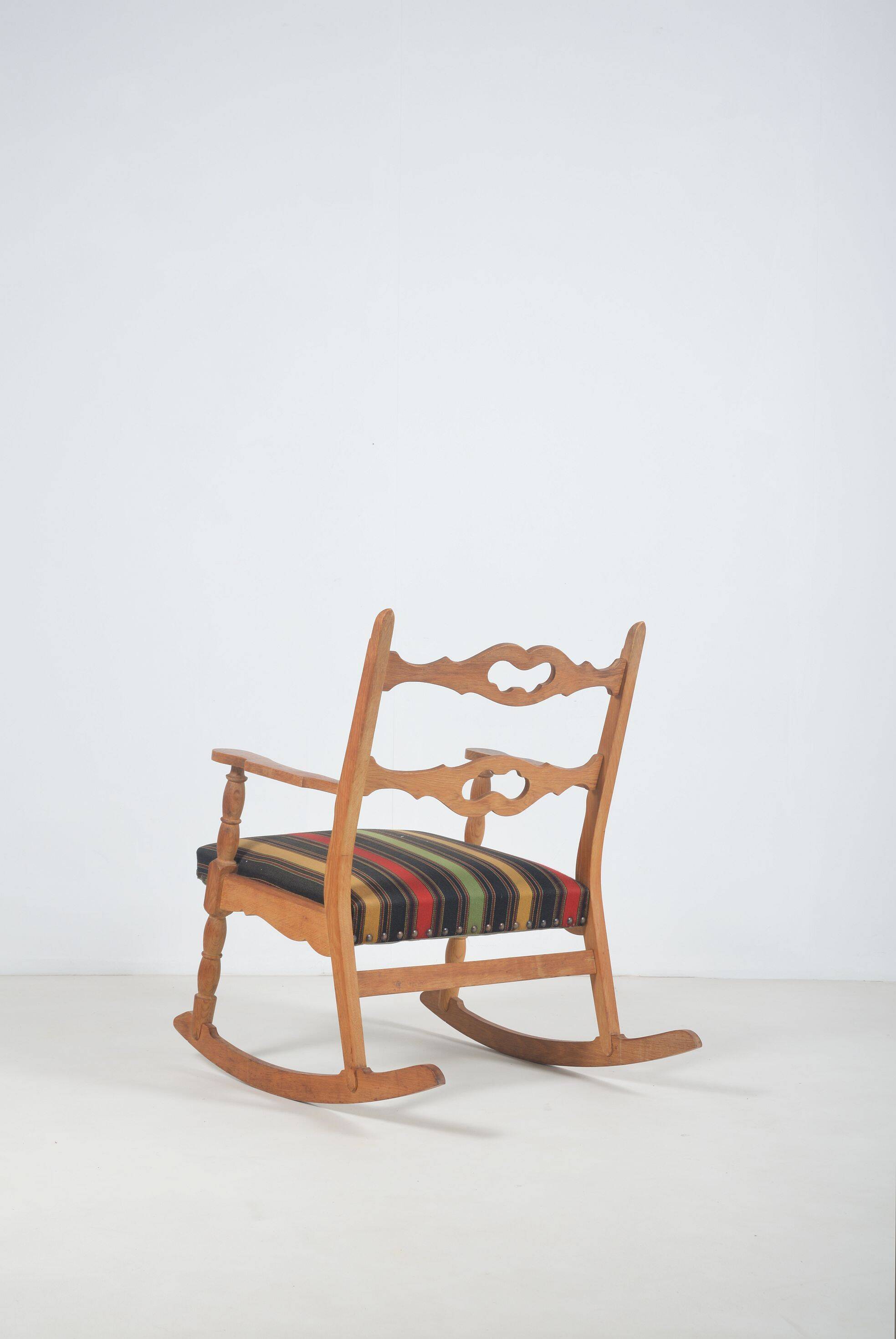 Danish rocking chair by Henning Kjærnulff for EG Kvalitetsmobel, 1960s