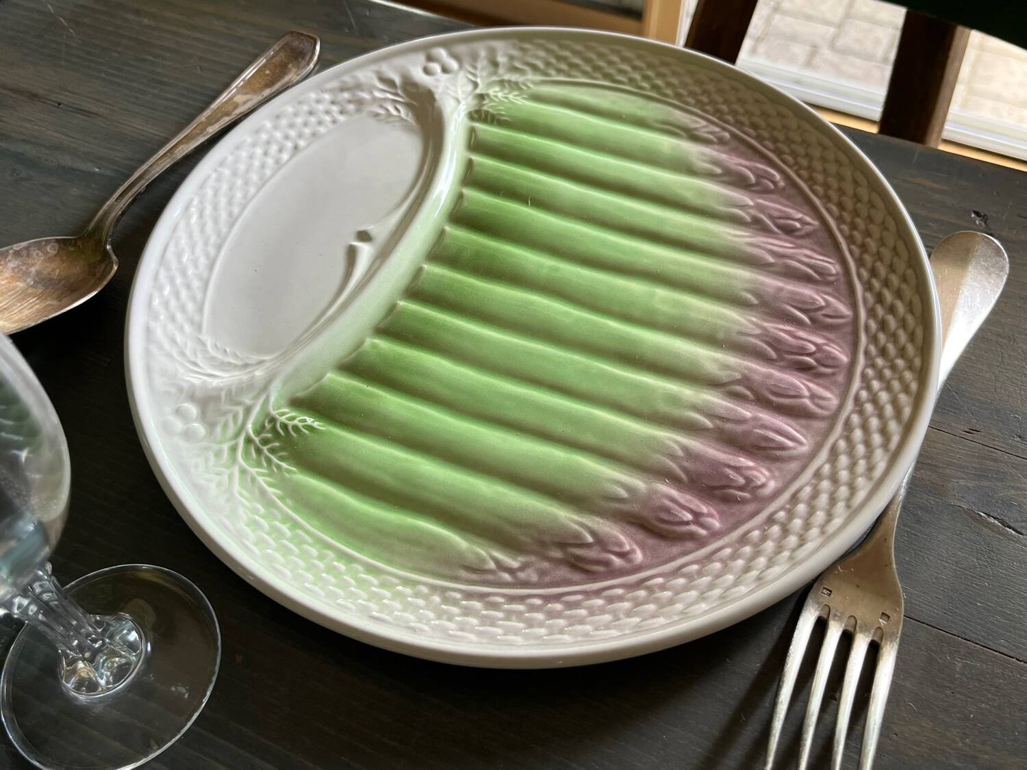 Asparagus plates