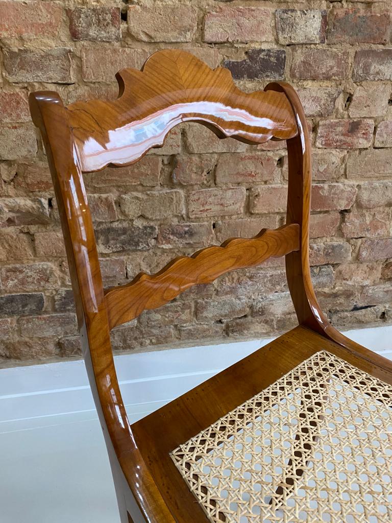 Ensemble de 2 chaises Biedermeier, Autriche, début du 19ème siècle