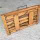 Folding wooden stool