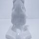 Porcelain rhinoceros design coat rack