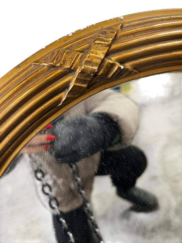 Vintage gold mirror / wall mirror