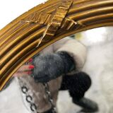 Vintage gold mirror / wall mirror