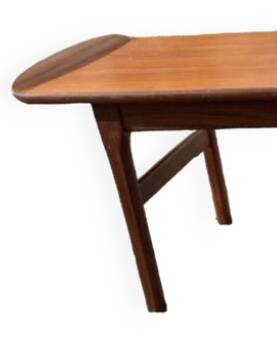 Scandinavian teak coffee table