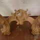 Console de style Louis XV en bois naturel XIX siècle