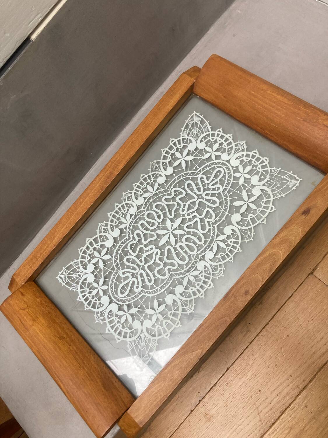 Antique tray