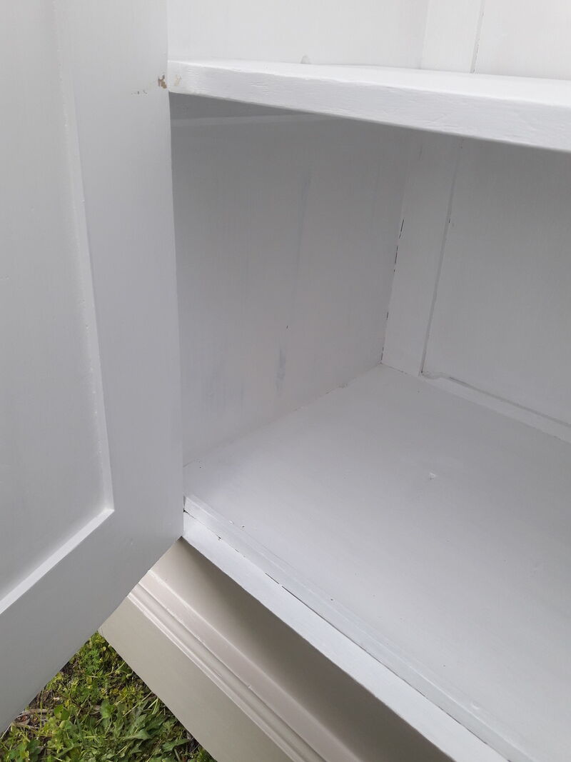 Wardrobe, early XX°, painted, wardrobe