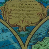 Maison Jansen World Atlas Coffee Table