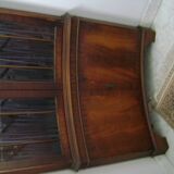 Encoignure vitrine en acajou