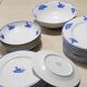 Assiettes porcelaine Guy Degrenne