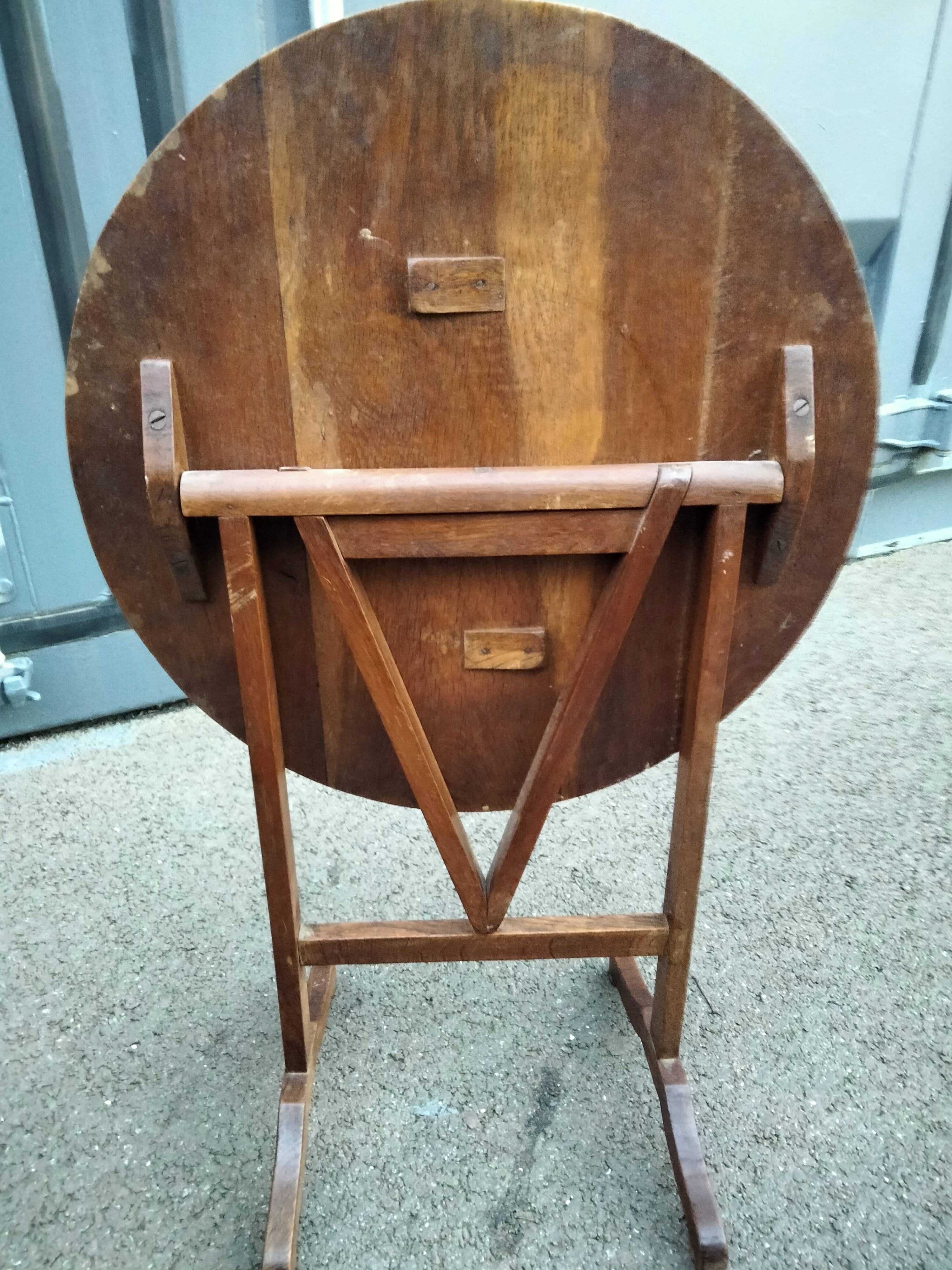 Pair of antique wooden bedside tables side table