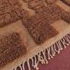 Moroccan Berber rug camel terracotta 300x200 cm – geometric pattern