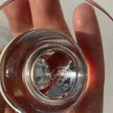 Pair of crystal goblets from Baccarat.