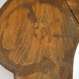 Mirror wooden carved Art Nouveau style around 1930 53x85cm