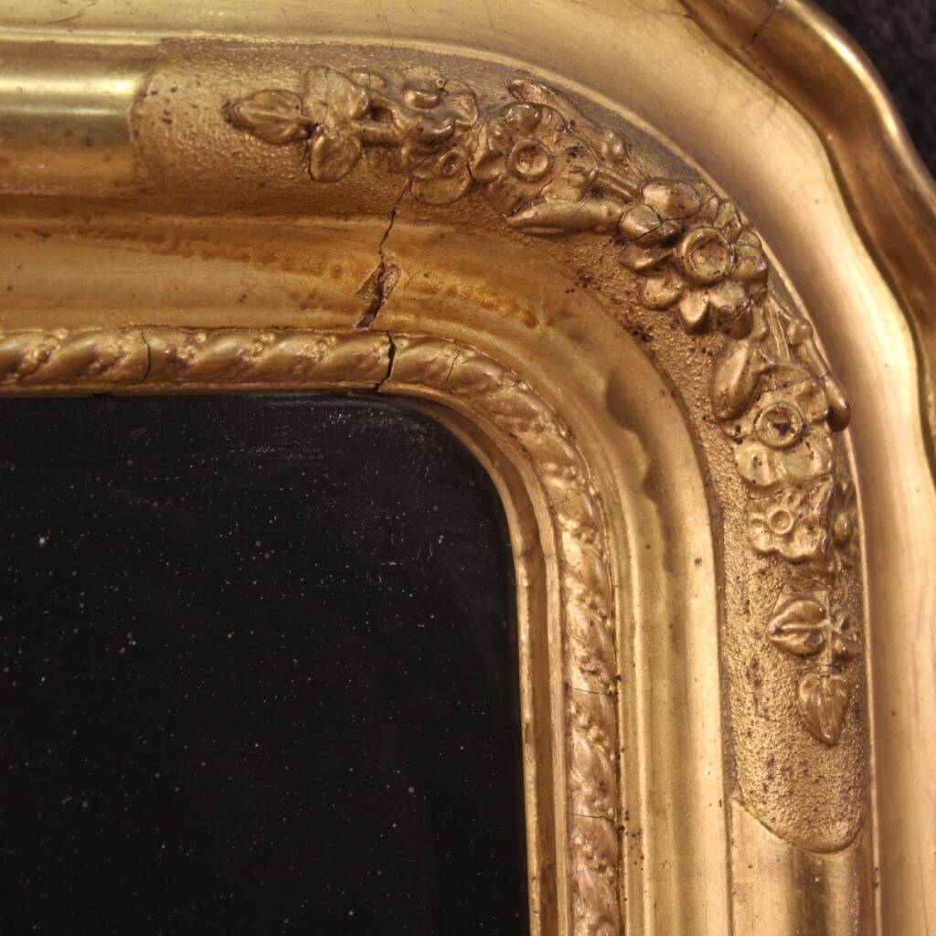 Elegant 19th century tray mirror