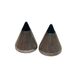 Silver salt and pepper shakers