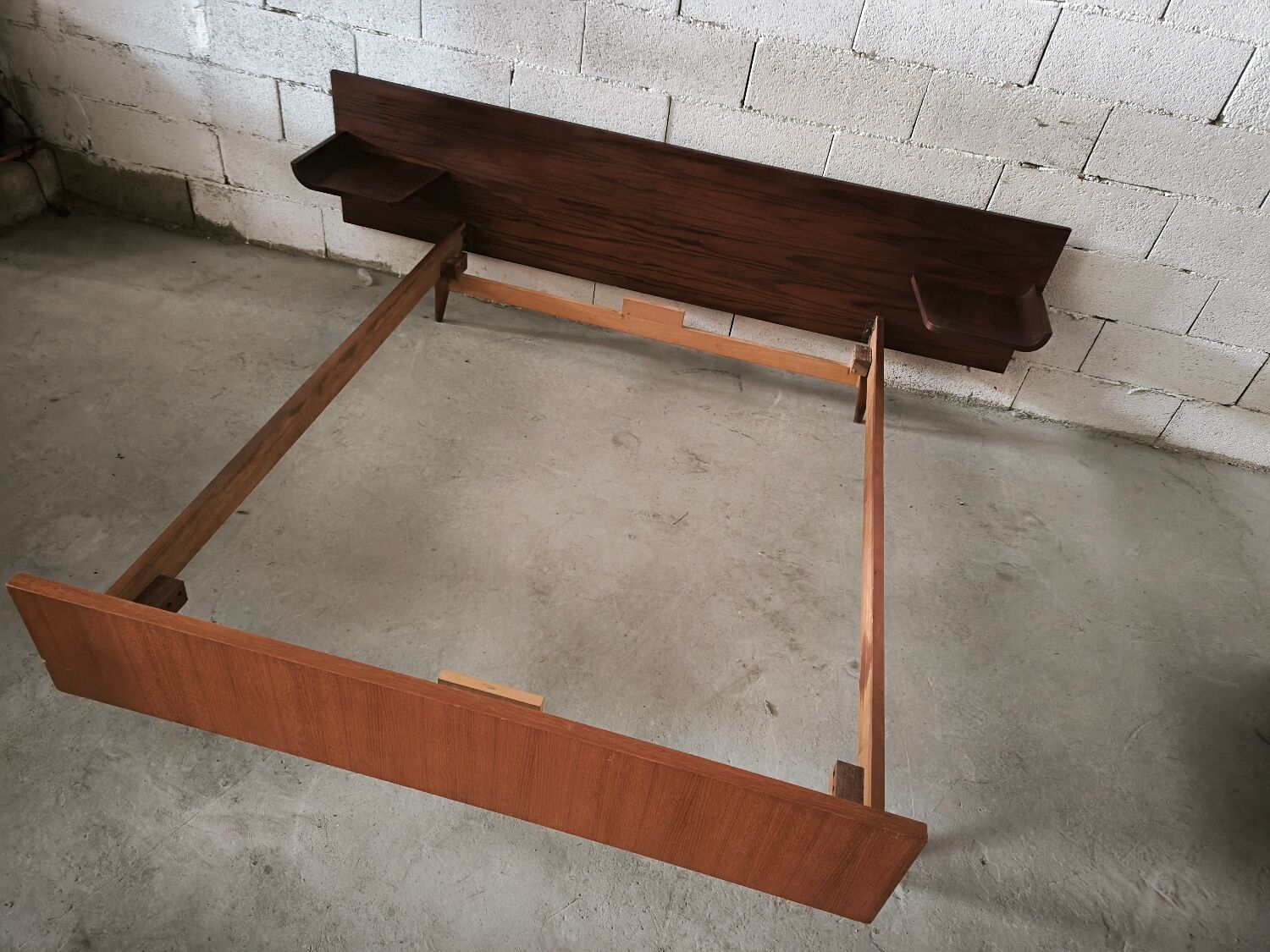 Vintage Scandinavian bed
