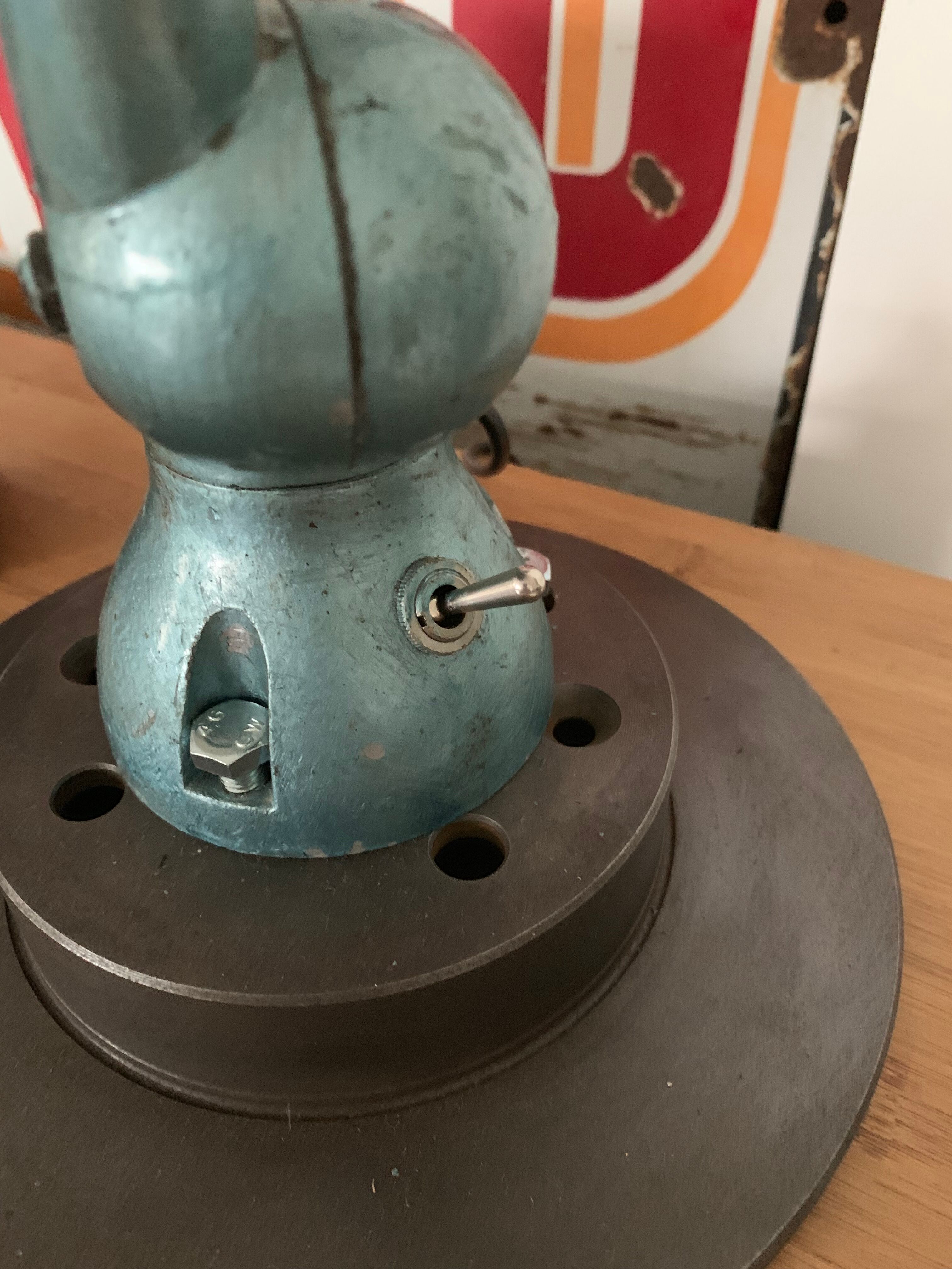 Old lamp Jieldé 2 arm