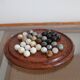 Solitaire game or mineral abacus