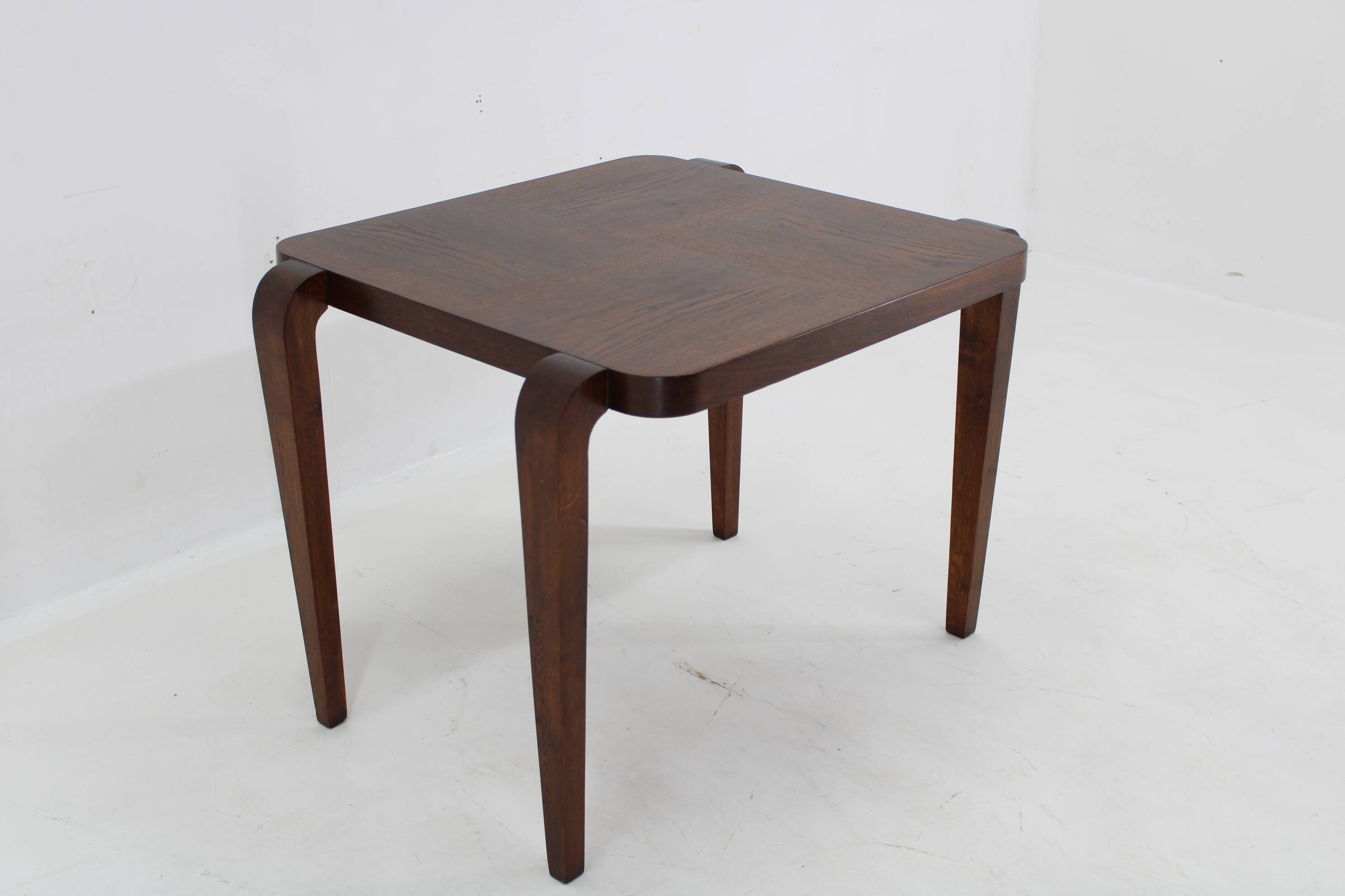 1940s rare art deco "spider" table, czechoslovakia