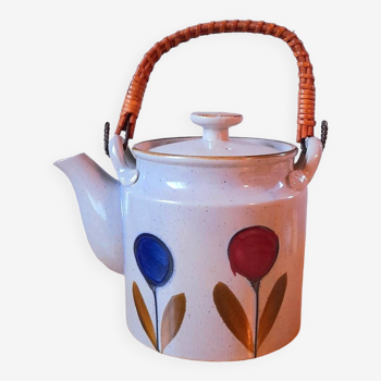 Vintage stoneware teapot