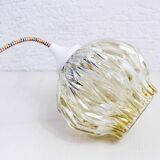 Vintage glass and fabric cable walker