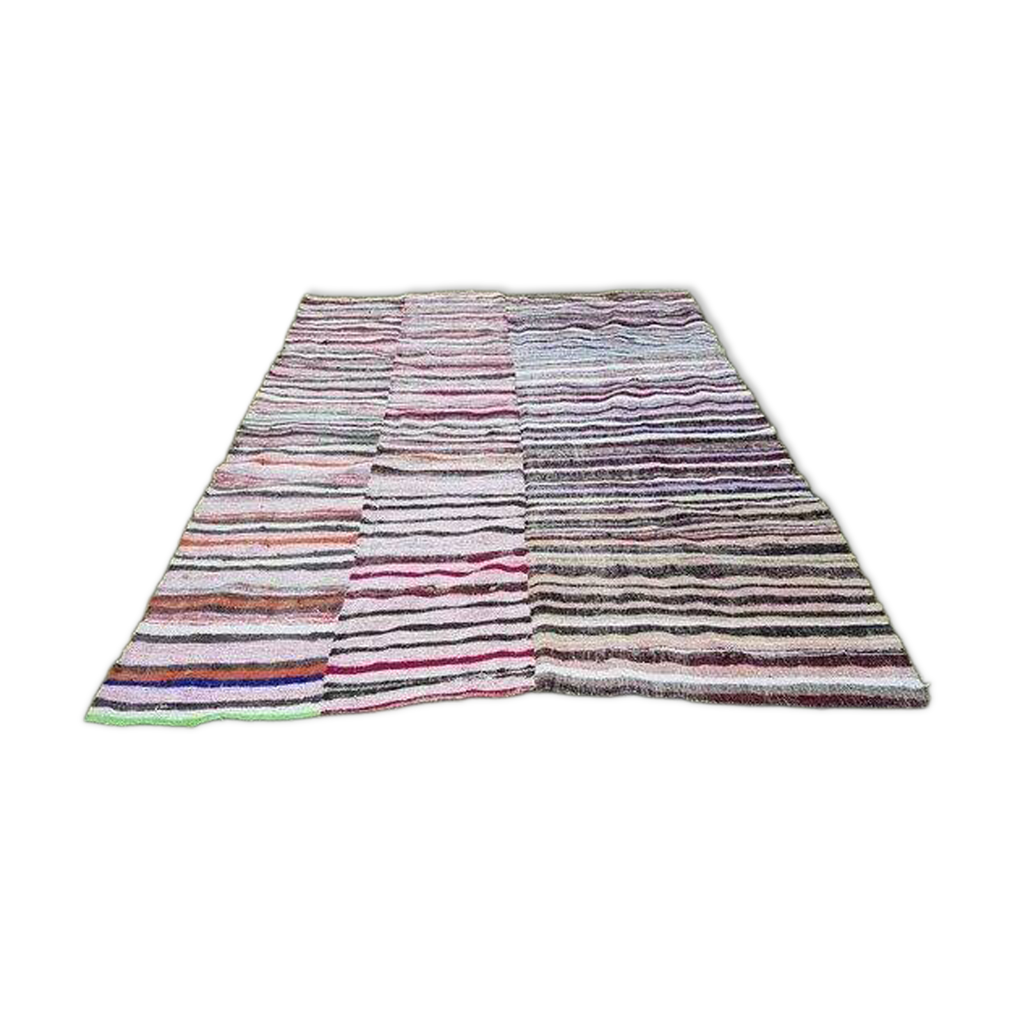 Vintage Turkish kilim, handwoven, 225x300 cm.