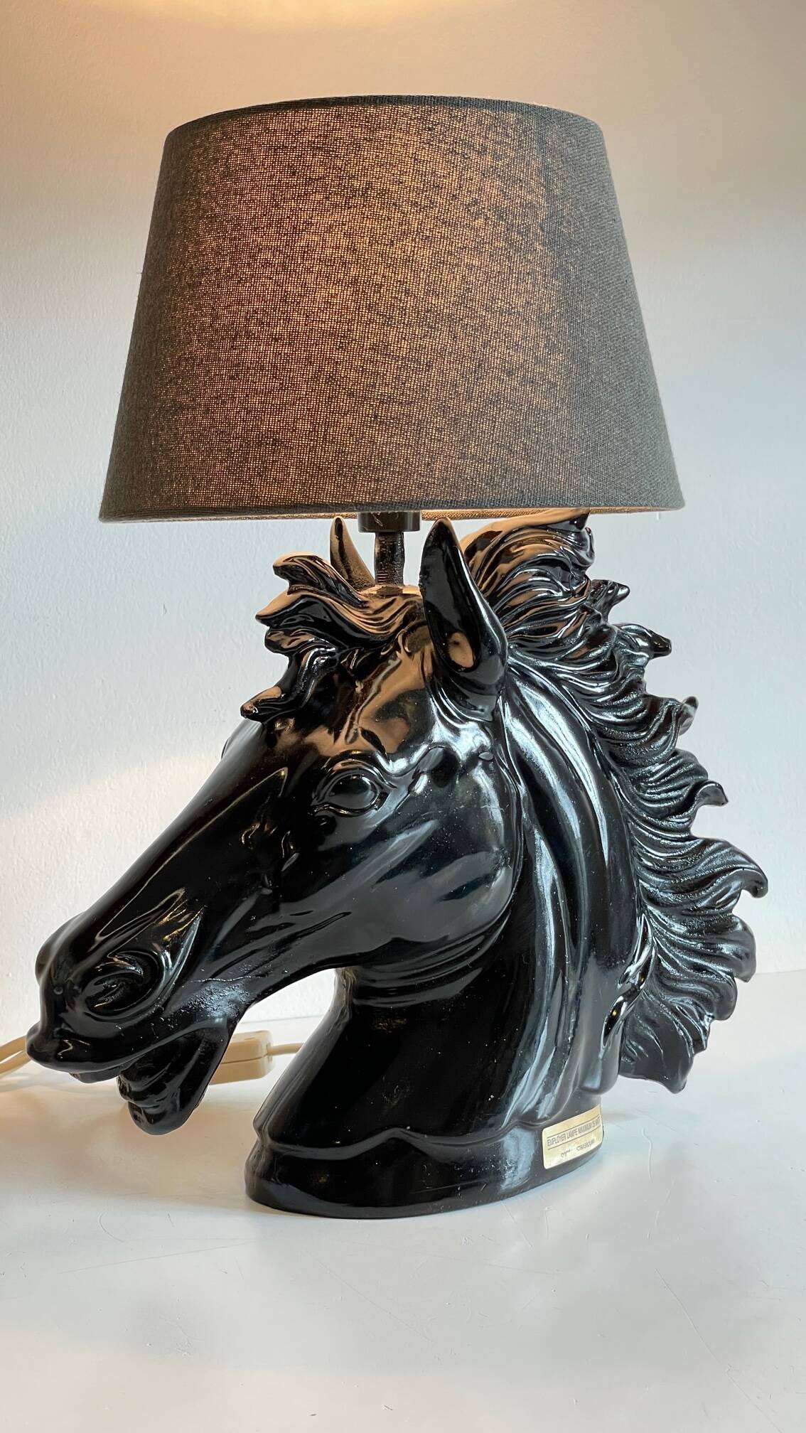 Lampe cheval par codico france