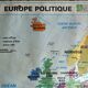 School map post vintage Europe edition MDI poster