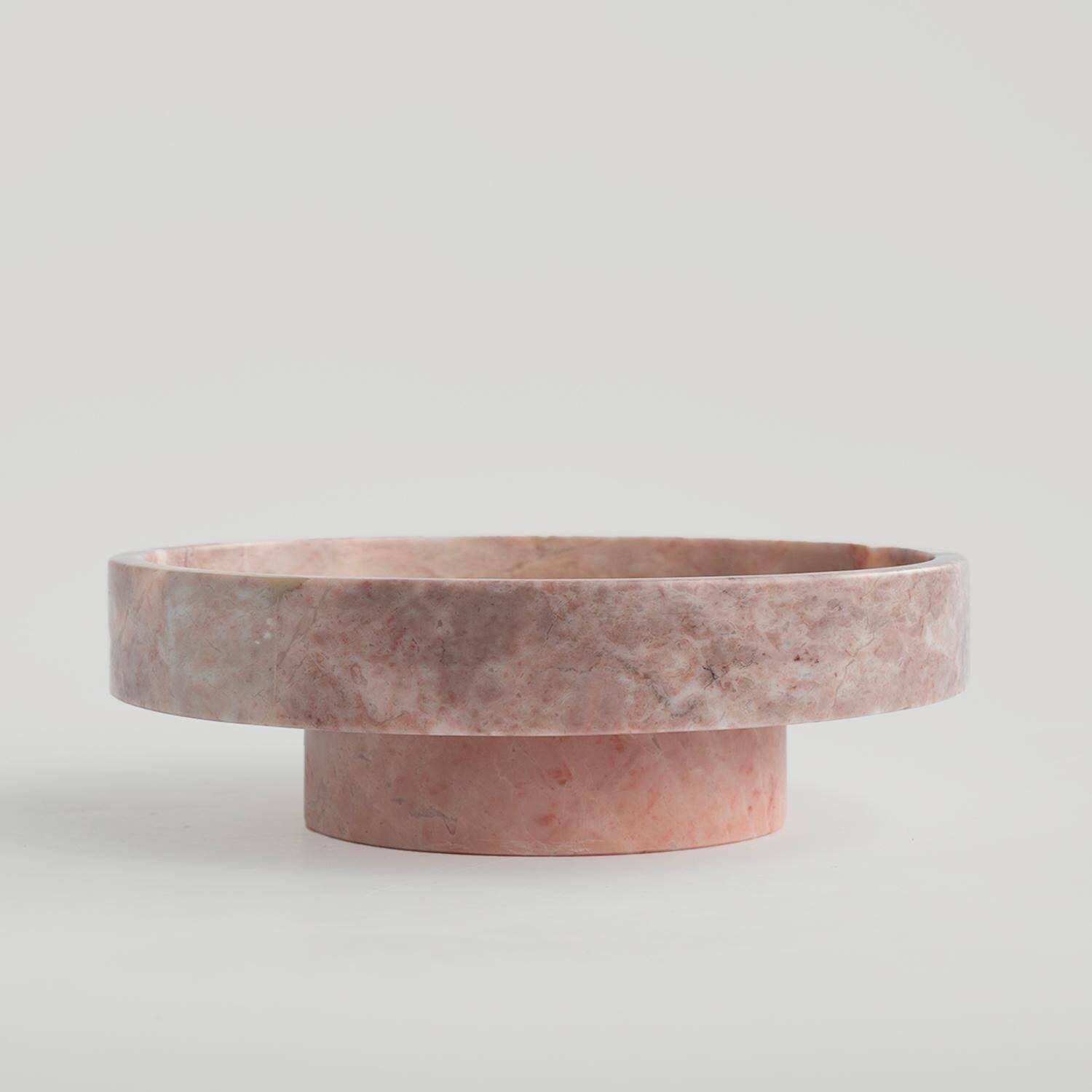 Bol « Cyclo » en marbre rose