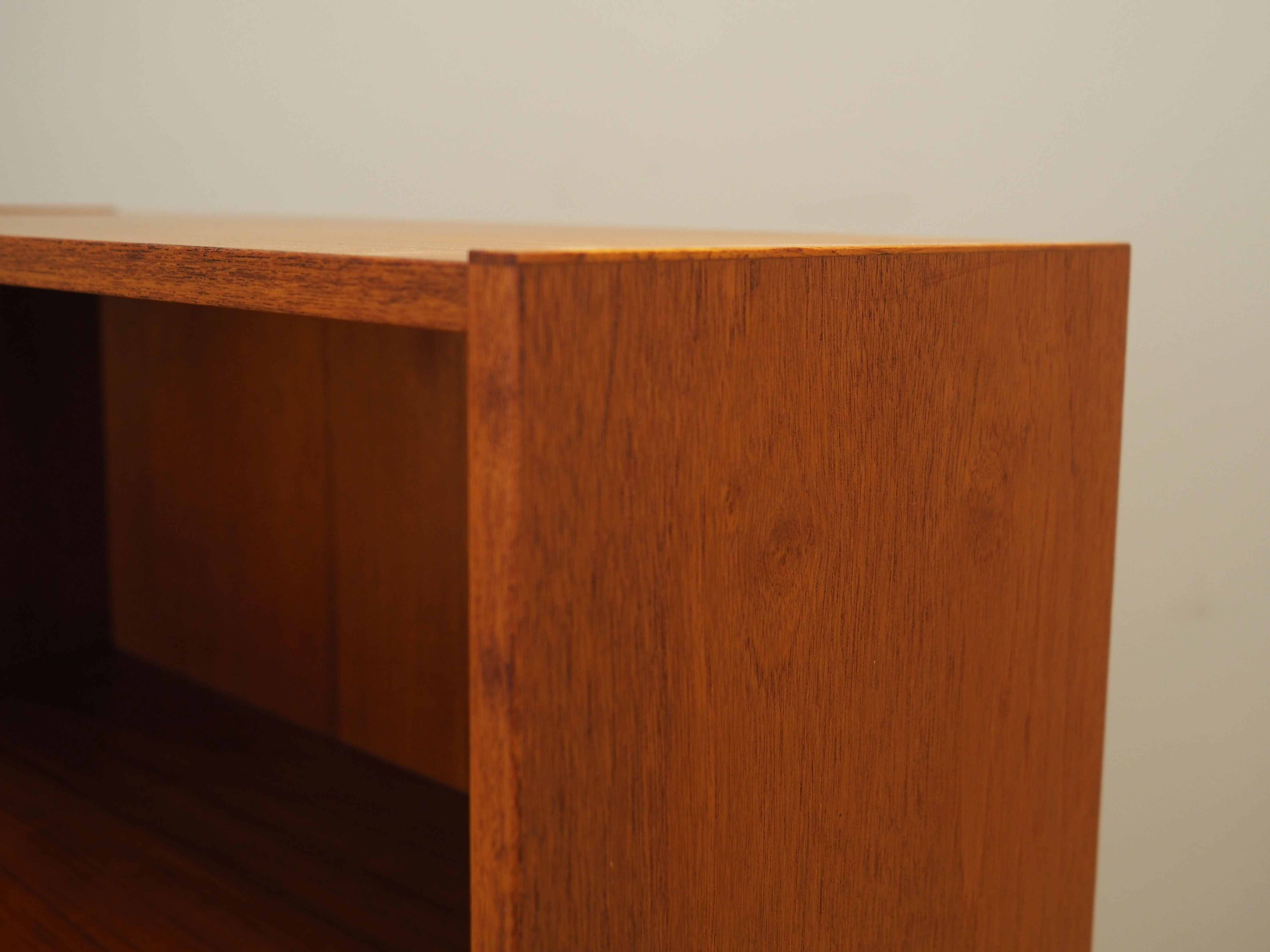 Teak bookcase, Danish design, 1970s, production: Denmark