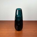 Mid-century German glass vase by Karl Friedrich Glas, 1960s.