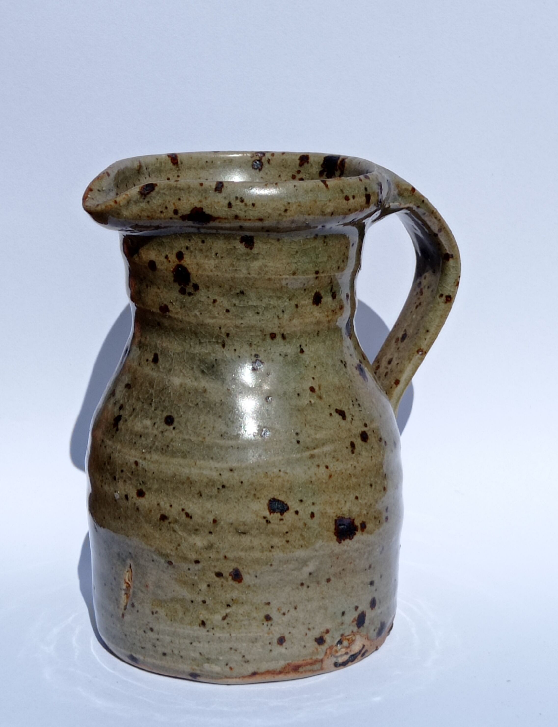 Sandstone pitcher Gustave Tiffoche La Borne 1979