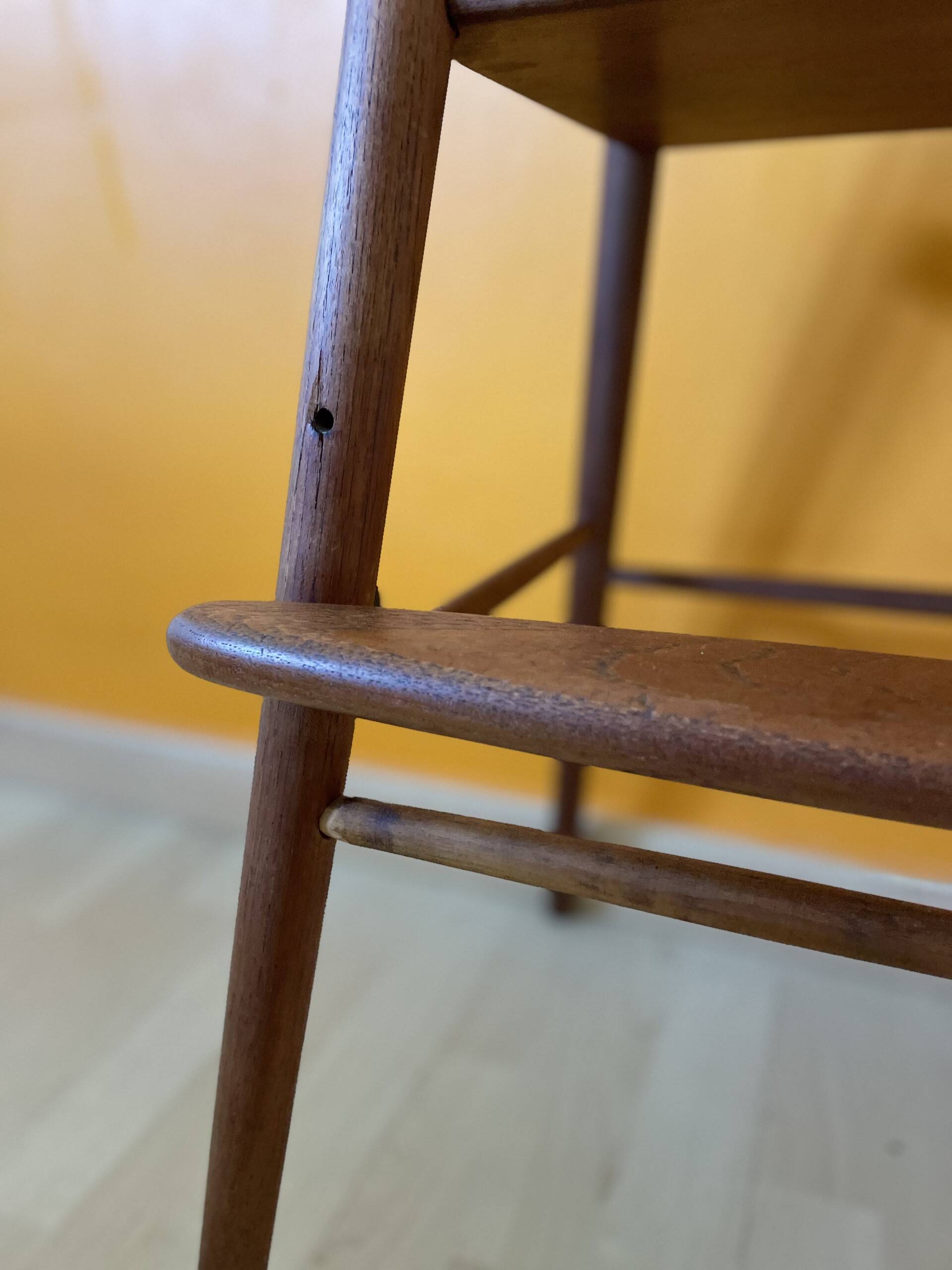 Danish Children's High Chair by Nanna Ditzel for Kold Savvaerk, 1950s