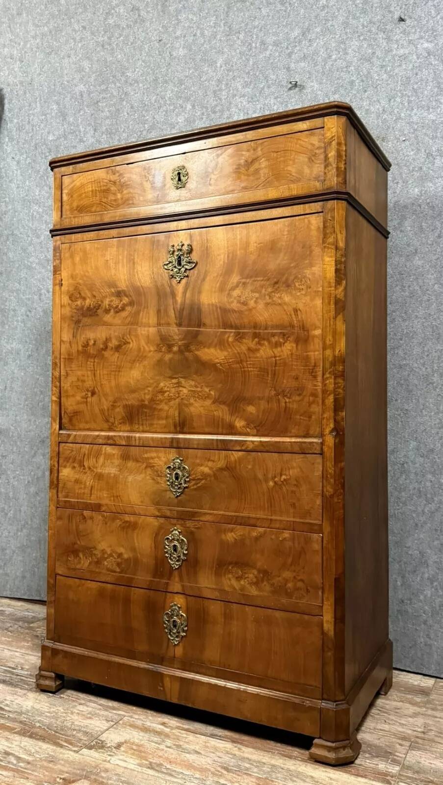 Louis Philippe period walnut secretary circa 1830-1840