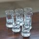 Crystal liqueur glasses, set of 6, 1970