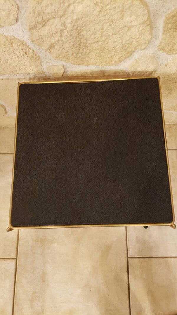 Table basse avec porte revues vintage – 1960